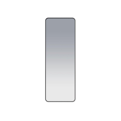 Saniclass Retro Line 2.0 Rectangle Spiegel - 140x50cm - rechthoek - afgerond - frame - mat zwart OUTLETSTORE