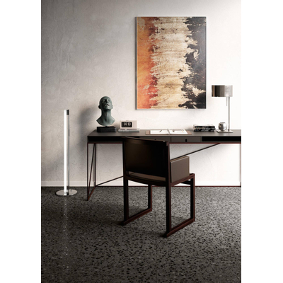 Ceramiche Coem wand- en vloertegel - 60x60cm - 10mm - Vierkant - gerectificeerd - Terrazzo - Antraciet mat