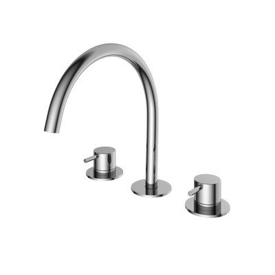 Hotbath Cobber Inbouw wastafelmengkraan - hoogglans chroom