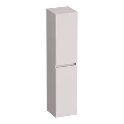 BRAUER Joy Armoire de salle de bains - 160x35x35cm - 2 portes - sans poignées - ouverture à gauche ou à droite - sable mat
