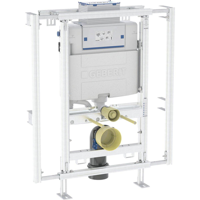 Geberit Gis inbouwreservoir - hoogte 90 omega reservoir 12cm - blauw