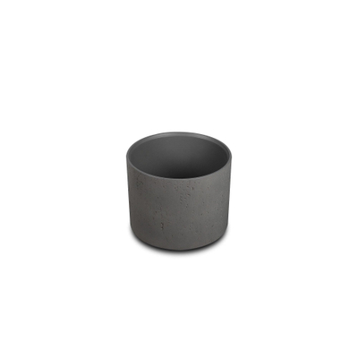 Ideavit Idea.deep lavabo à poser - 39x30cm - rond - incl. bonde clic clac - béton D5