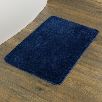 Sealskin Angora Tapis de bain Polyester 60x90 cm Bleu