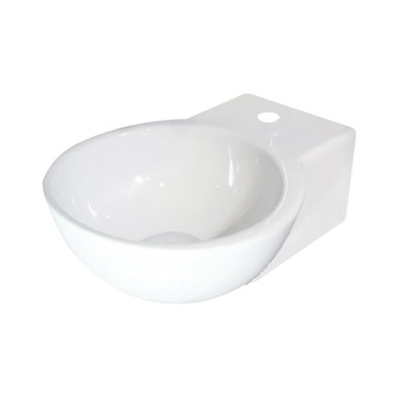 Best Design Class Fontaine blanche avec 1 trou de robinet 16x30x11.5cm