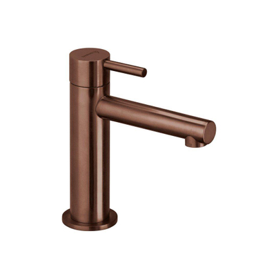 Herzbach design ix pvd robinet de lavabo sans vidange cuivre 4.5x15.5cm acier