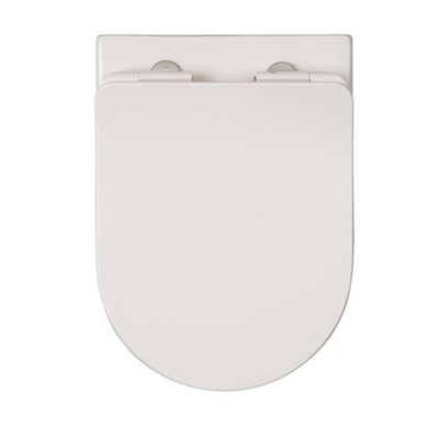 Crosswater Glide II Wandtoilet - 36.5x51x34.5cm - spoelrandloos - zonder zitting- - rimless - glans wit