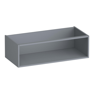 BRAUER Flourish armoire latérale - 99x30x45,5cm - avec 1 compartiment de rangement gris mat