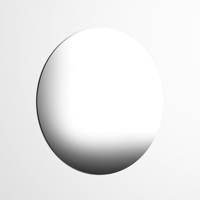 Mondiaz SPOT spiegel – Ø70 cm – Zilver