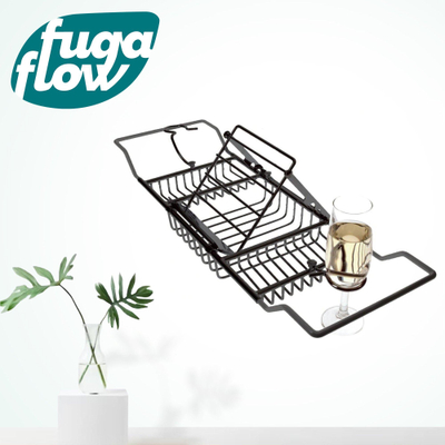 FugaFlow Efficiente Acces badrek uitschuifbaar 62-90cm - zwart