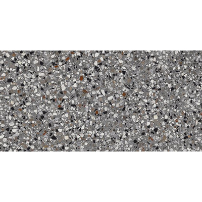 Vtwonen terrazzo Carrelage sol et mural - 60x120cm - rectifié - mat lead flakes