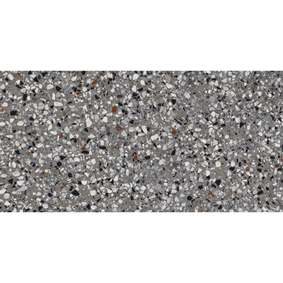 Vtwonen terrazzo Vloer- en wandtegel 60x120cm Gerectificeerd mat lead flakes
