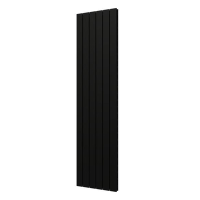 Plieger Cavallino Retto designradiator verticaal dubbel middenaansluiting 1800x450mm 1162W mat zwart