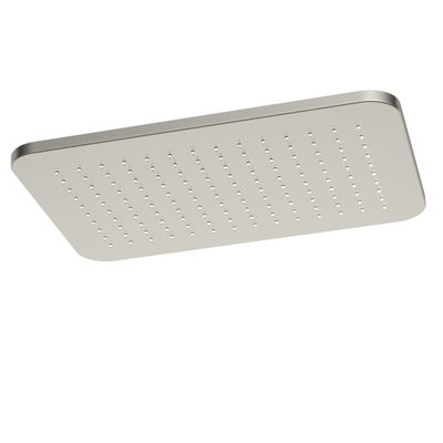 Hotbath Gal Hoofddouche Rechthoek 27 x 40 cm Geborsteld nikkel PVD