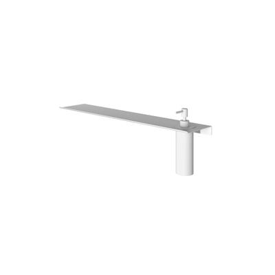 Hotbath &MORE Zeepdispenser - voor planchet serie - mat wit