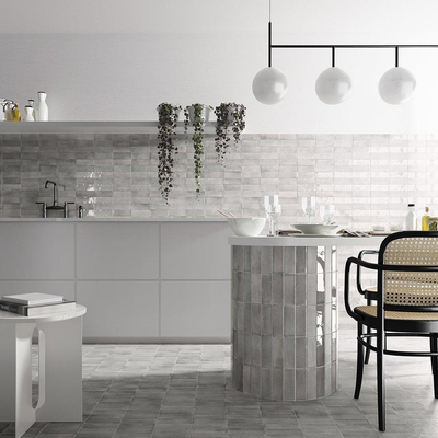 SAMPLE Terravito Ardeno Koko Voor wandtegel - 150x50cm - 8mm - Grijs