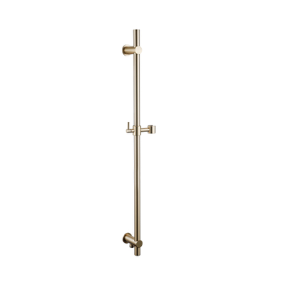 Fortifura Calvi Glijstang - 90cm - met geïntegreerde - wandaansluitbocht - geborsteld messing (goud)