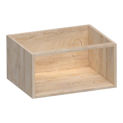 BRAUER Hope Ensemble de meuble - 120x32x46cm - 1 tiroir - sans poignée - softclose - avec compartiment de rangement - avec plan - blé forestier