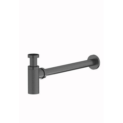 Plieger Roma siphon design noir brossé chromé