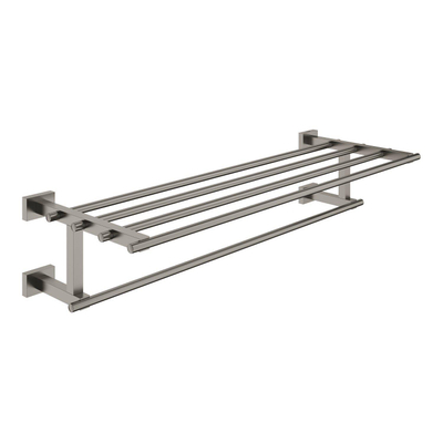 GROHE Essentials Cube Multi-porte-serviettes - 60cm - graphite dur brossé