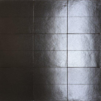 Marazzi Terramater Vloertegel - 18.6x37.5cm - 10.0mm - Carbone
