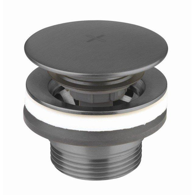 Crosswater MPRO robinet de lavabo pour lave-mains - slate gunmetal (anthracite)