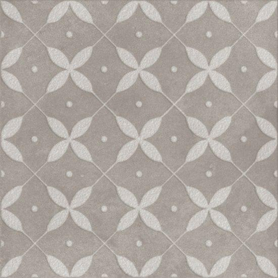 Ragno Amuri Wandtegel - decor - - 20x20cm - 10mm - Grigio (Grijs)