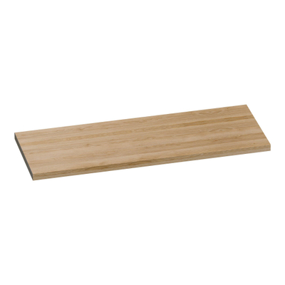 BRAUER MFC Wastafelblad - 120x46x4cm - zonder kraangat - MFC - legno calore