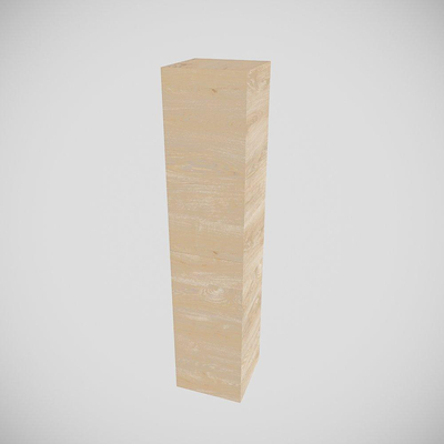 MONDIAZ BEAM Armoire colonne - 160cm - 2 portes - Chêne lavé