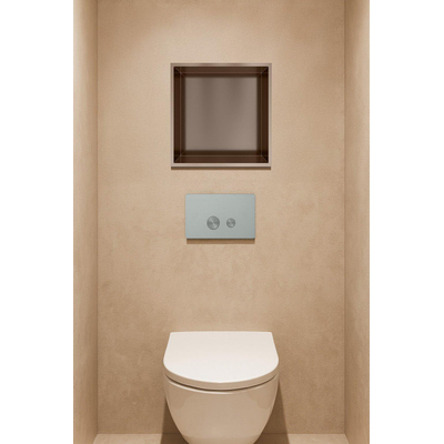 Hotbath &MORE Inbouwbox of inbouwnis - 30x30x10 - tuscan bronze (brons)