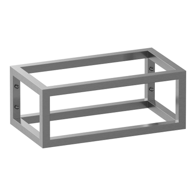 BRAUER Believe cadre de lave-mains 40x22x45cm Métal Inox brossé