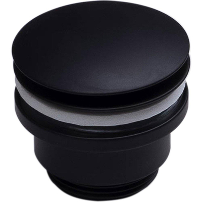 Forzalaqua bonde de vidage 5/4 système click Rond Noir mat