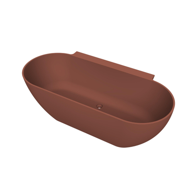 Arcqua Havana Baignoire semi-îlot - 170x80cm - terracotta mat