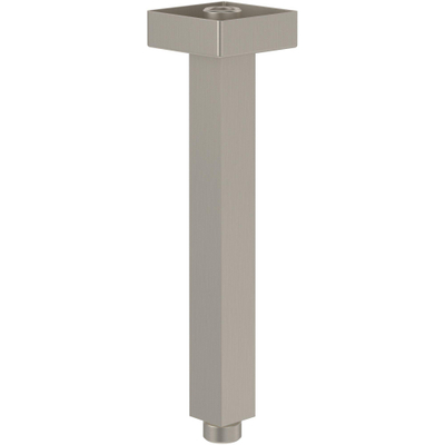 Villeroy & Boch Universal Showers bras de douche pluie pour montage au plafond Angulaire - Nickel brossé mat (inox)