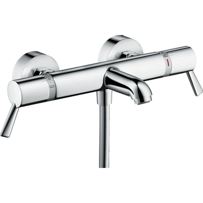 Hansgrohe Ecostat Comfort Care Mitigeur thermostatique de baignoire avec poignées allongées chrome