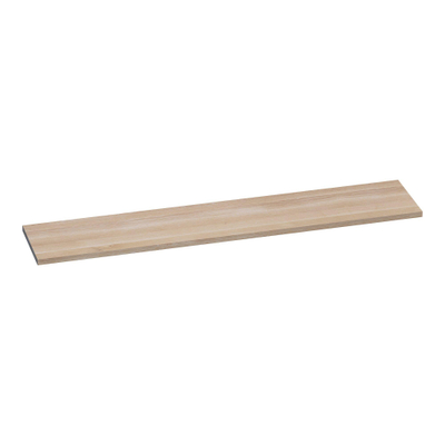 BRAUER Ocean Medium topblad - 240x46x4cm - lamellen eiken wit