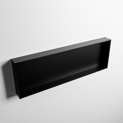 Mondiaz Easy nis 29.5x89.5x8cm voor Inbouw/opbouw 1 open vak Solid surface Urban/Urban