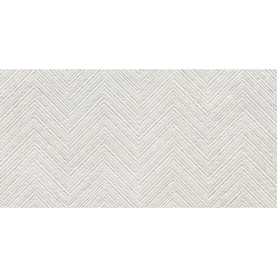 ÉCHANTILLON Terravito Melora Carrelage mural - 60x120cm - rectifié - Effet béton - White décor mat (blanc)