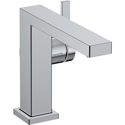 Hansgrohe Tecturis E Eengreeps wastafelkraan - 110 Fine - coolstart - met PopUp - trekwaste - hoogglans chroom
