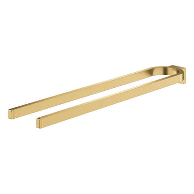 Grohe Selection Handdoekhouder - 36cm - dubbel - niet draaibaar - brushed cool sunrise (goud)