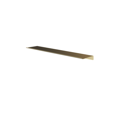 Hotbath &MORE Planchet - 60cm - inclusief bevestigings rails - PVD - geborsteld messing (goud)