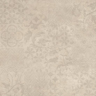 Porcelaingres Urban Decorstrip - 60x60cm - 8mm - gerectificeerd - Beige (Beige)