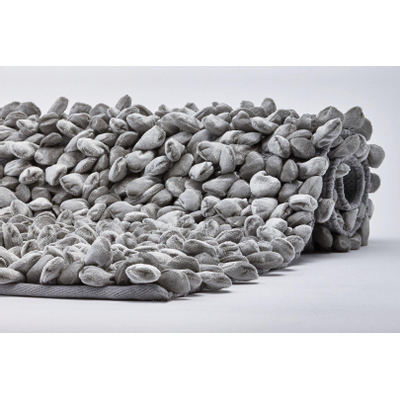 Aquanova Rocca Tapis de bain 60x60cm Gris argenté