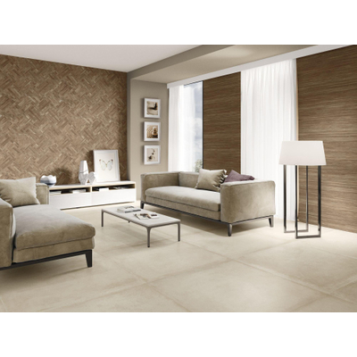 ÉCHANTILLON Baldocer Cerámica Larchwood Parquet Ipe rectifié Carreau mural Mat Marron