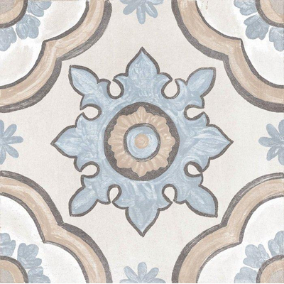 Cifre Ceramica Adobe Decor carrelage mural et de sol - 20x20cm - Carré - 8.5mm - Basma Ivory