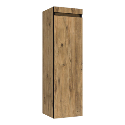 BRAUER Joy Edge badkamerkast - 120x35x35cm - 1 deur - rechtsdraaiend - greeploos - Chateau