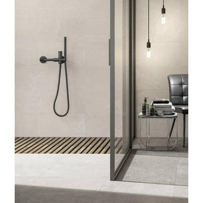 Cifre Ceramica Overland carreau mural et de sol - 60x60cm - 10mm - carré - rectifié - aspect pierre naturelle - beige mat