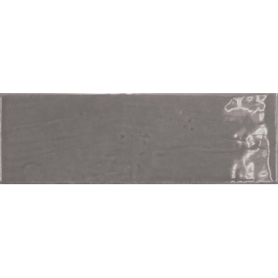 ÉCHANTILLON Terravito Elvella Carrelage mural - 20x6.5cm - 8mm - Gris foncé
