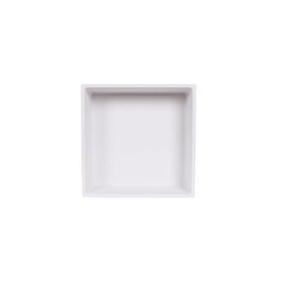 FugaFlow Eccelente Acces encastré - 30x30x10cm - solid surface - blanc mat