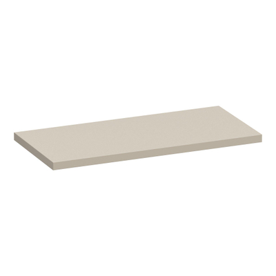 BRAUER Ocean Medium topblad - 100x46x4cm - mat beige