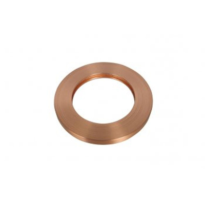 Rosace 75mm pour pièce de robinet 29.6153 cuivre brossé